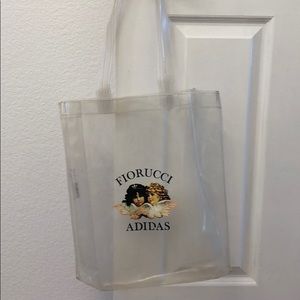 Fiorucci x Adidas clear tote